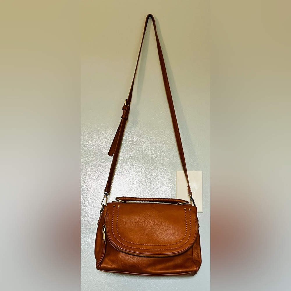 Antik Kraft Brown Crossbody Leather Bag